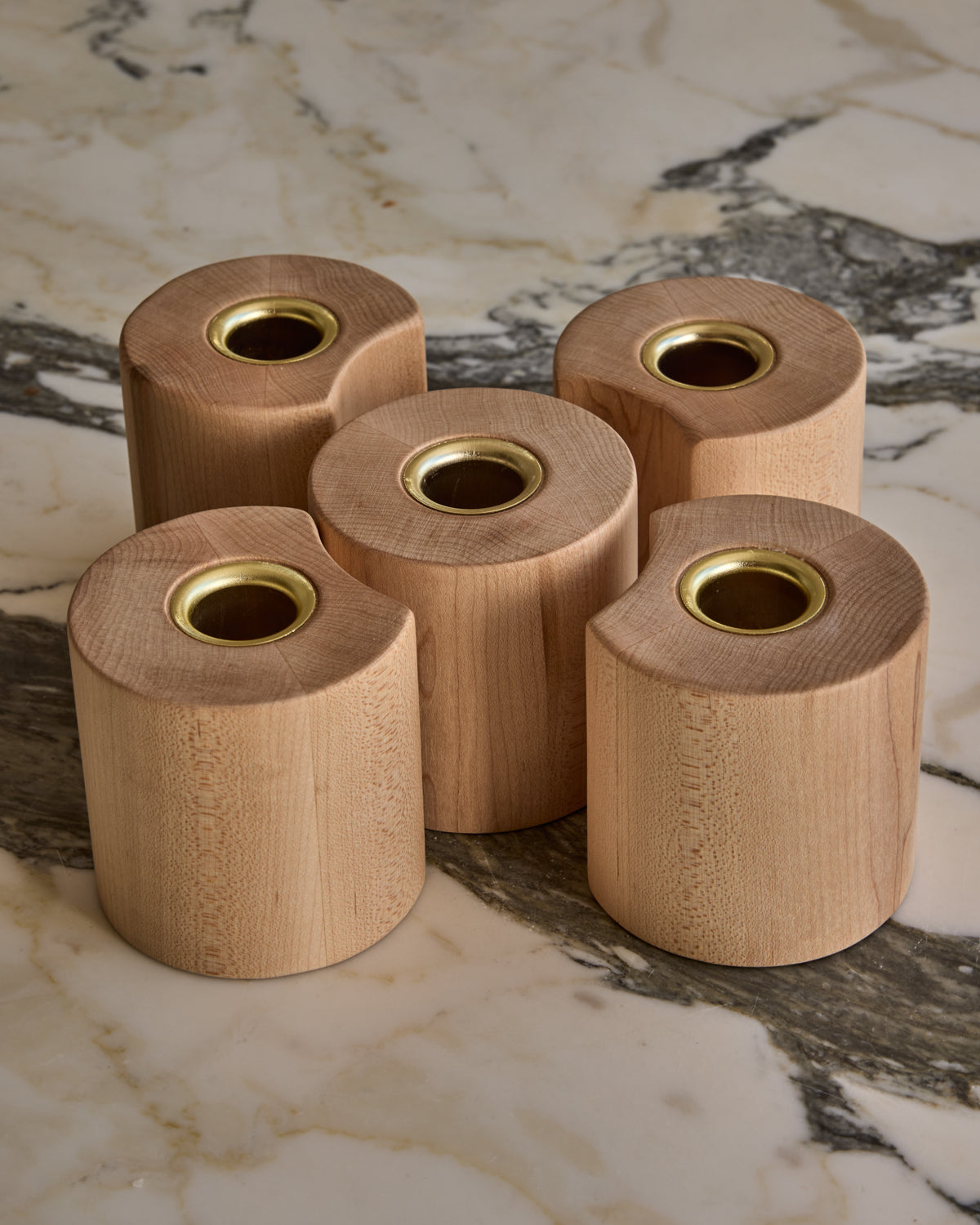 #wood-finish_clear maple #style_set of 5