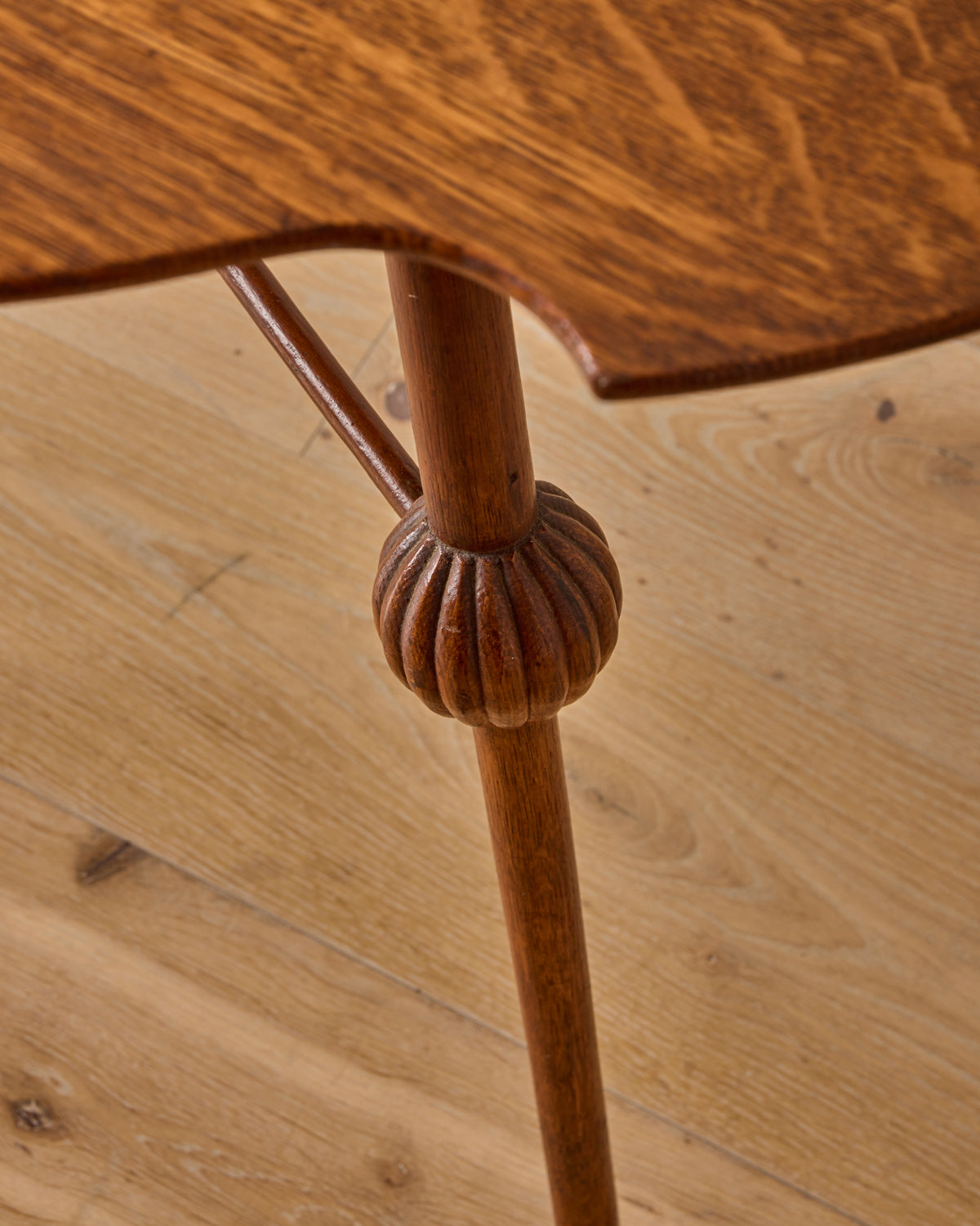 Sculptural Oak Parlour Table