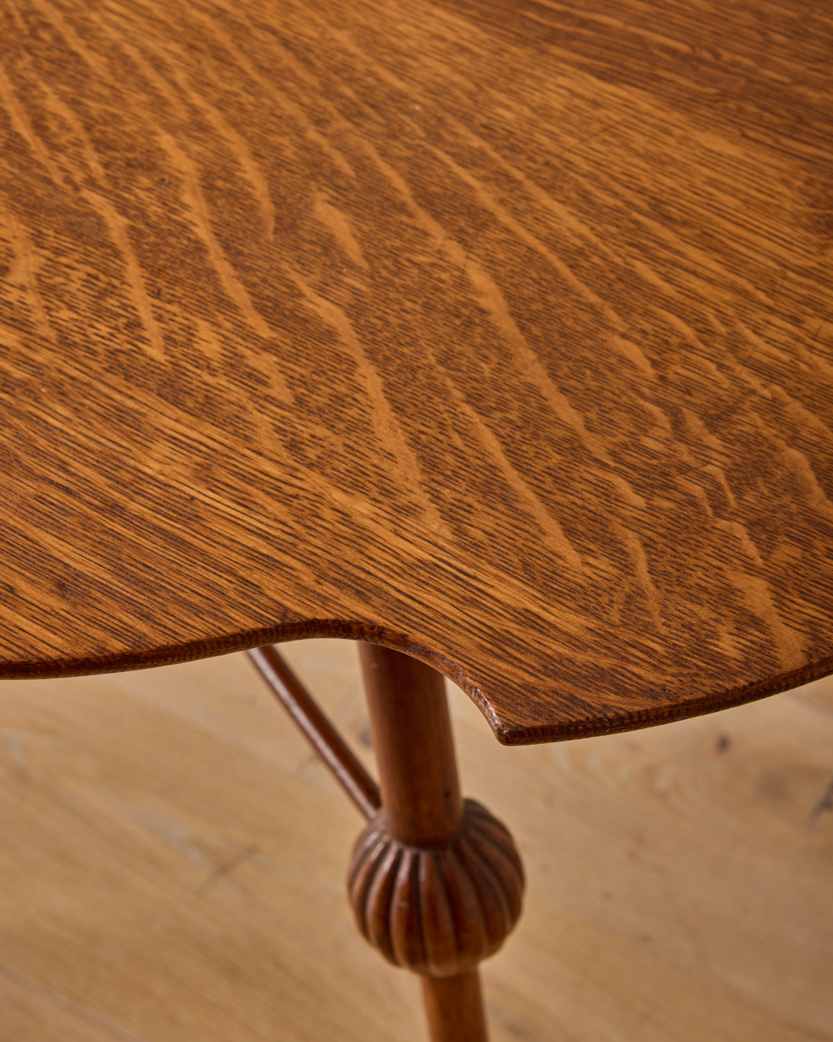 Sculptural Oak Parlour Table