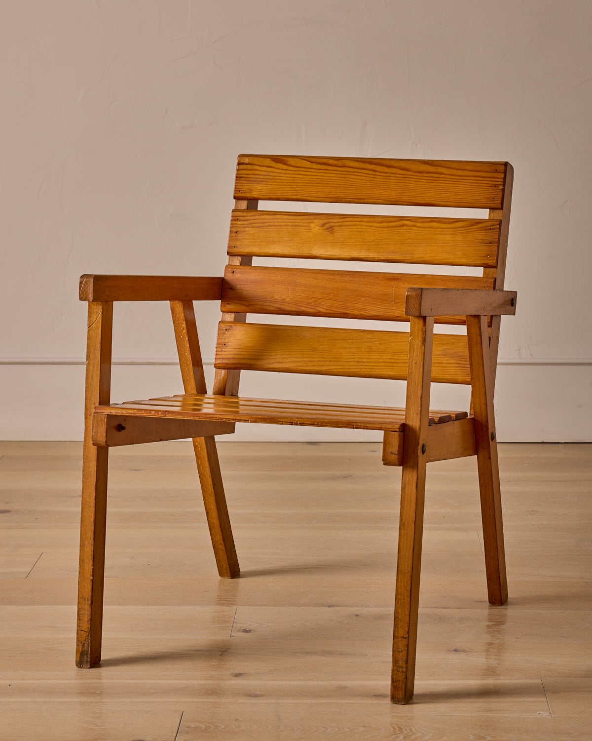 Set of Slat Dining Chairs