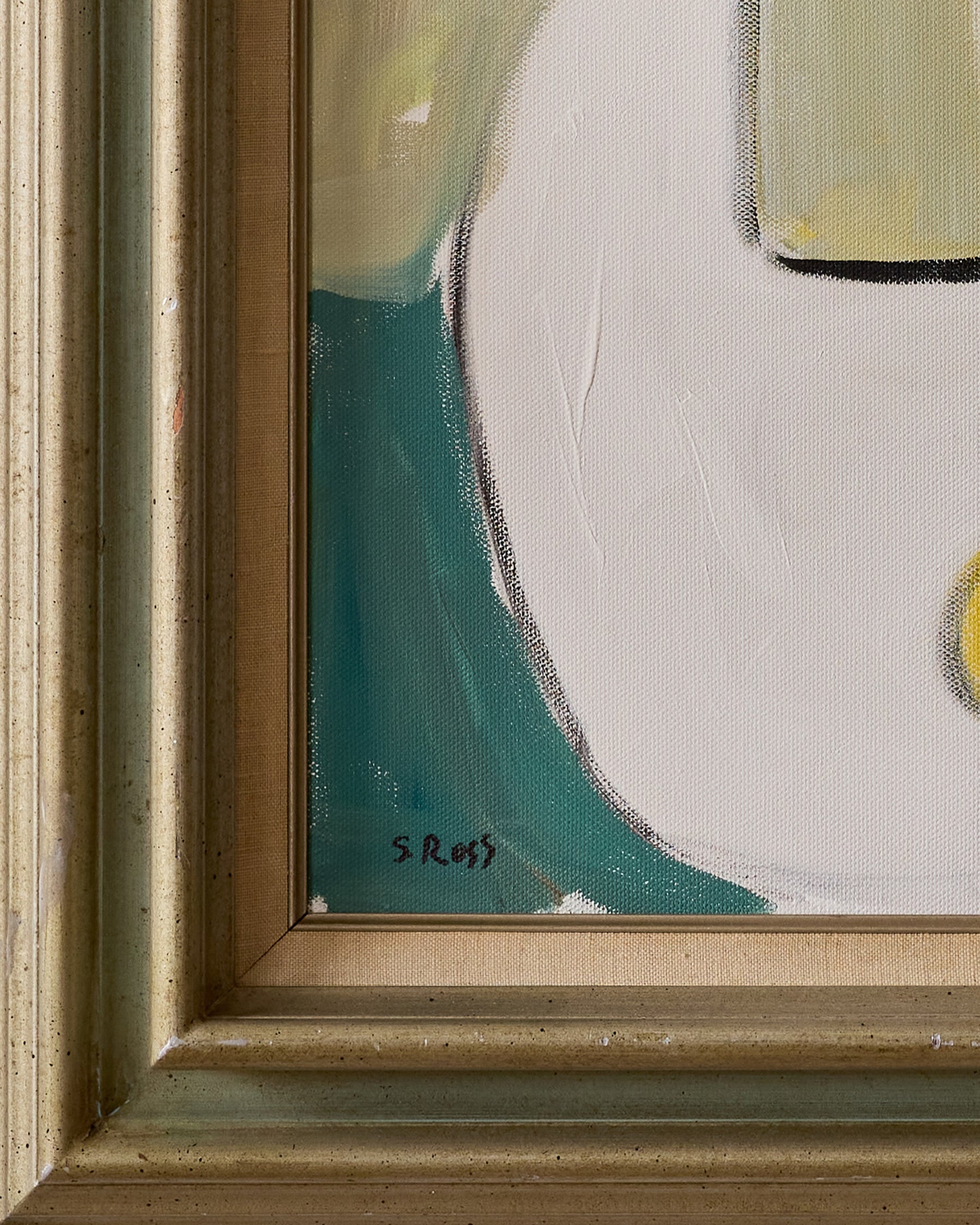 Lemons on Table