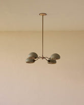Baker Four Arm Chandelier - Custom Drop