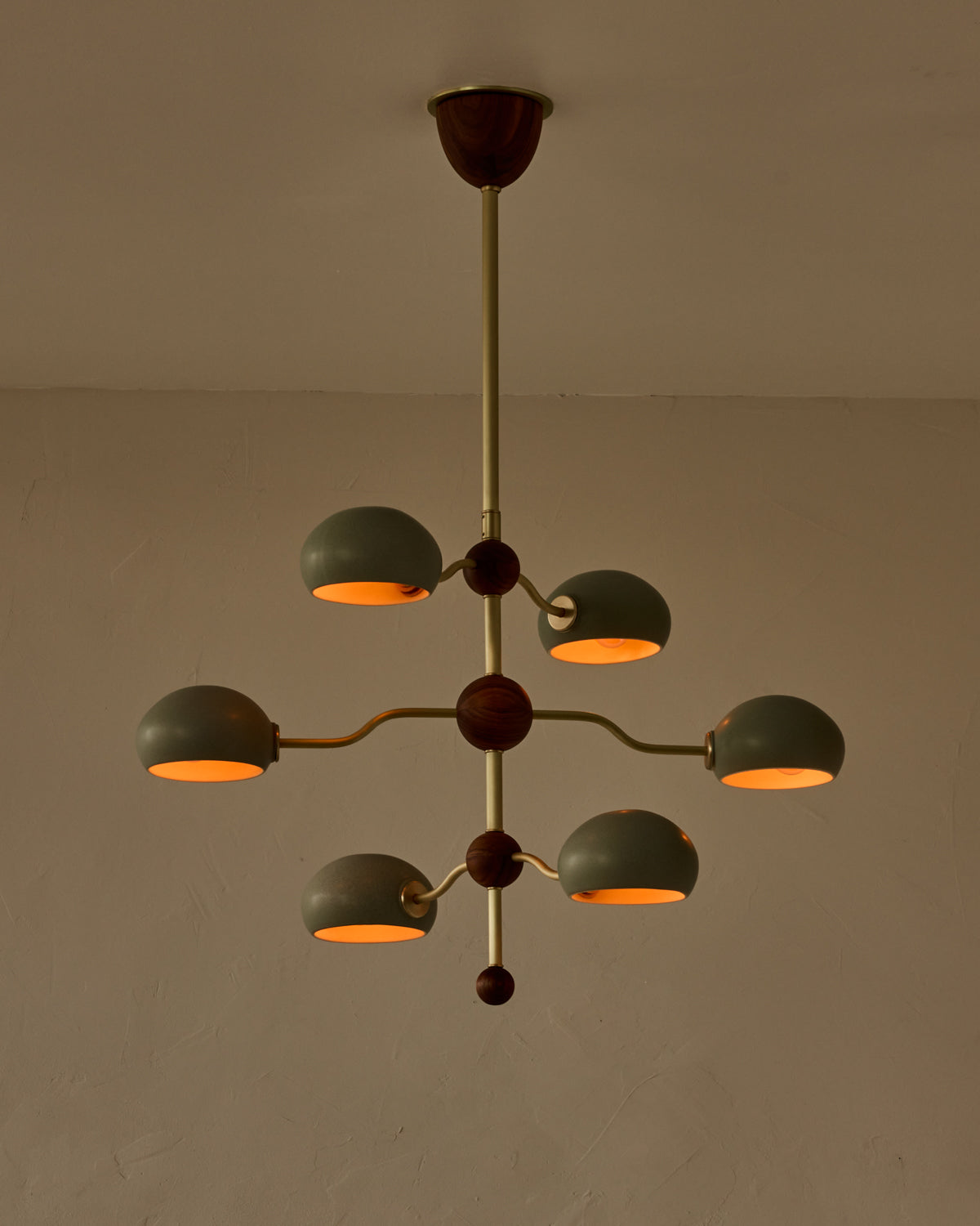 #shade-color_olivine #Metal-+-Wood-Finish_Satin Brass / Black Walnut