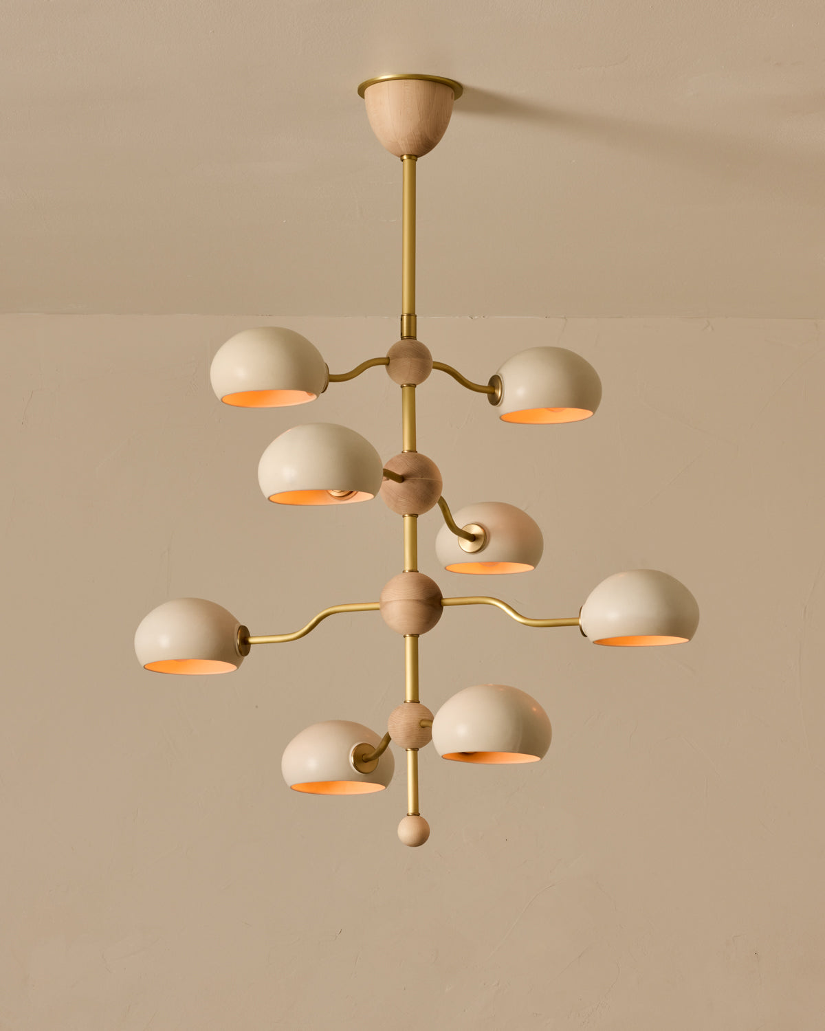 #shade-color_dove #Metal-+-Wood-Finish_Satin Brass / Clear Maple