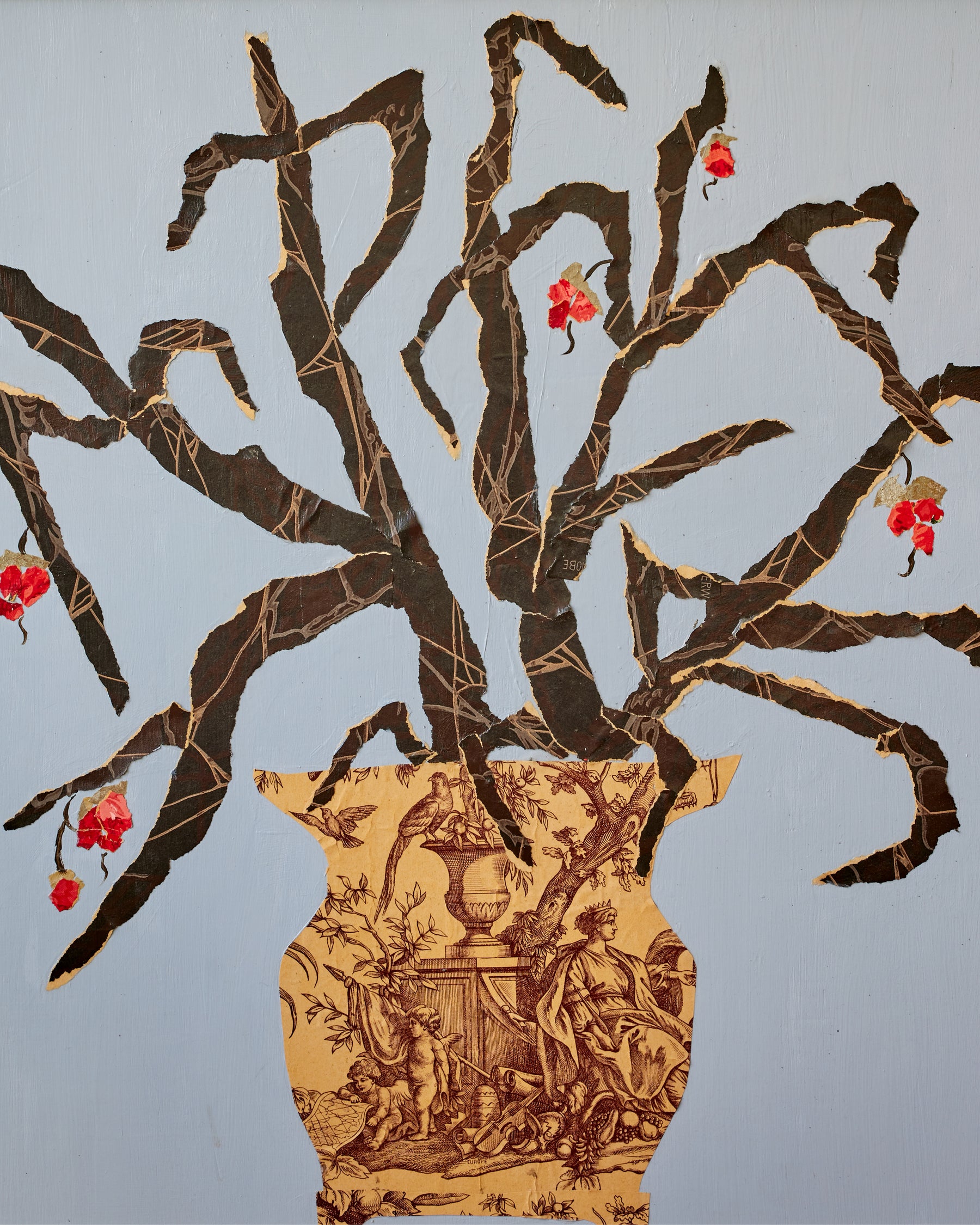 Periwinkle with Branches