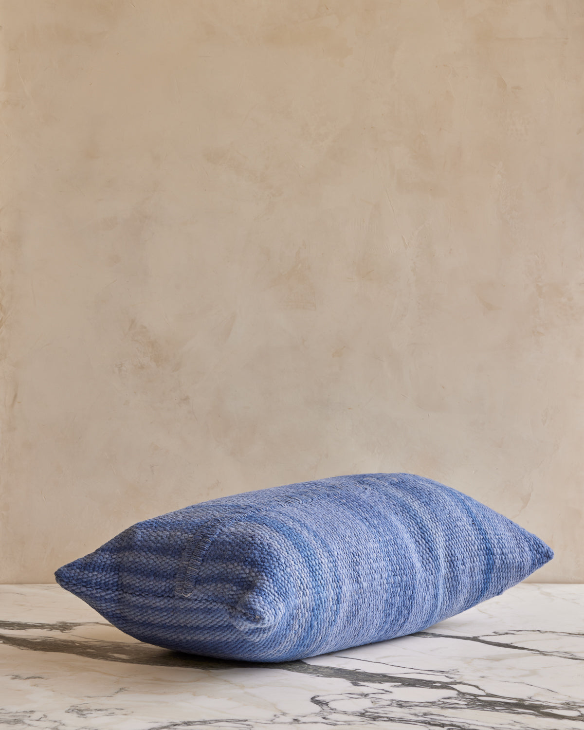 Makun Pillow - Blue Stitch