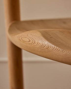 Solid Pine Armchairs by Rainer Daumiller