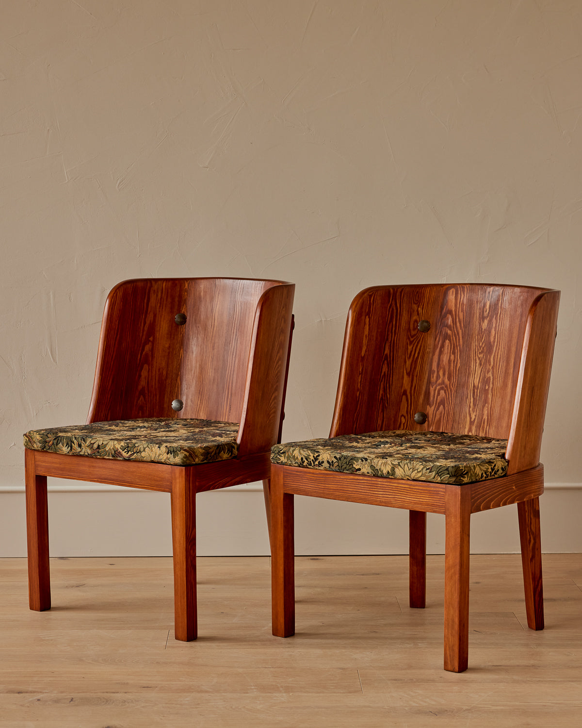 Pair of Lovö Chairs by Axel Einar Hjorth