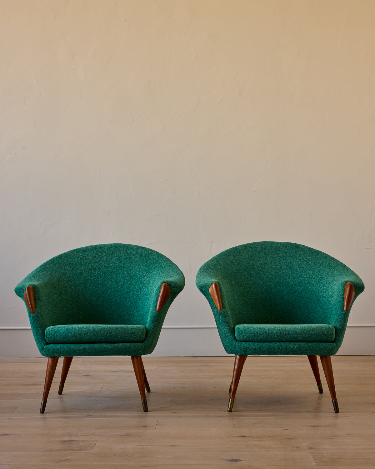 Pair of Nanna Ditzel Danish Lounge Chairs