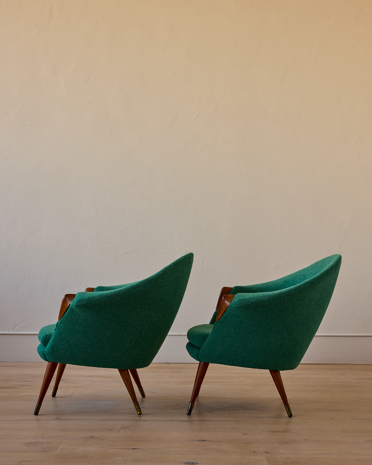 Pair of Nanna Ditzel Danish Lounge Chairs