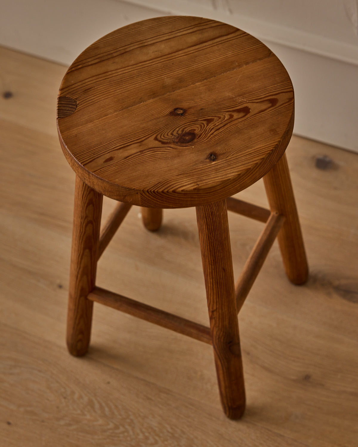 Solid Wooden Stool