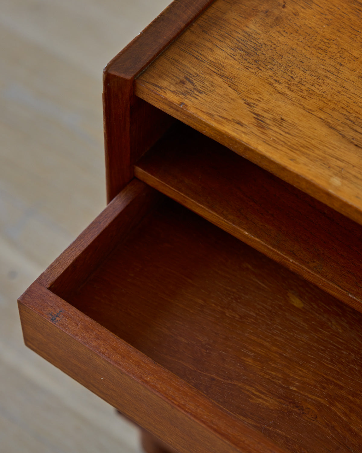 Teak Bedside Table by Peter Hvidt & Orla Mølgaard-Nielsen