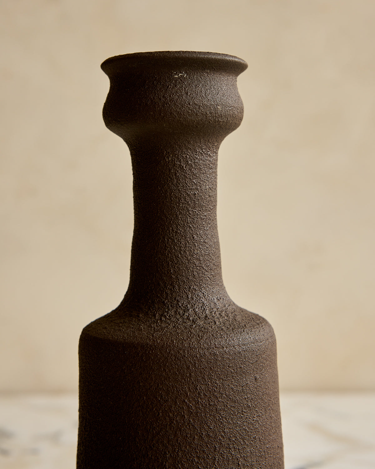 Chocolate Terracotta Vase