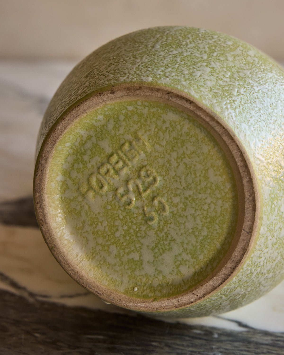Mid-Century Green Vase
