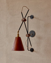 Grace Articulating Wall Sconce - Tan - Hardwired