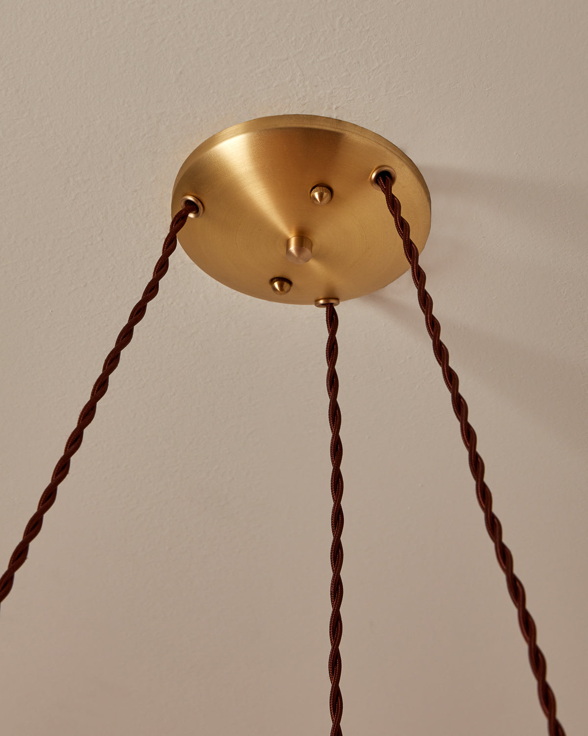 Sarah Cone Chandelier - Triple Round