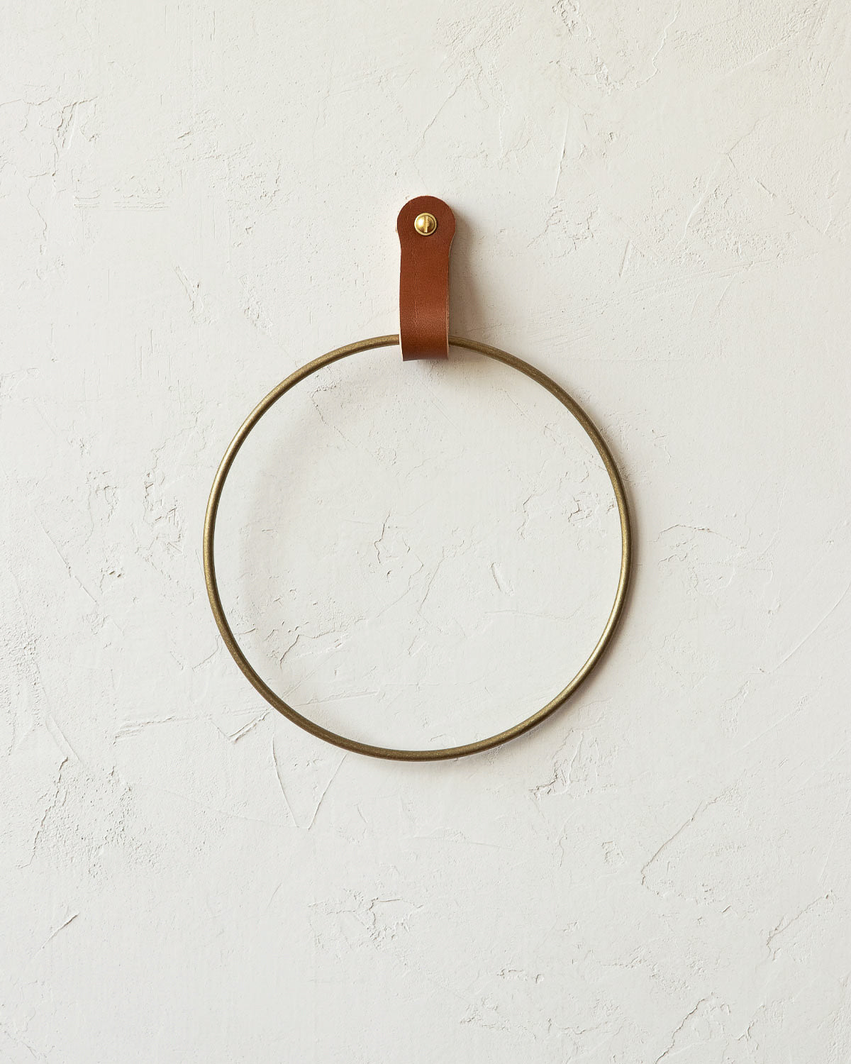 Ludlow Towel Ring - Tan