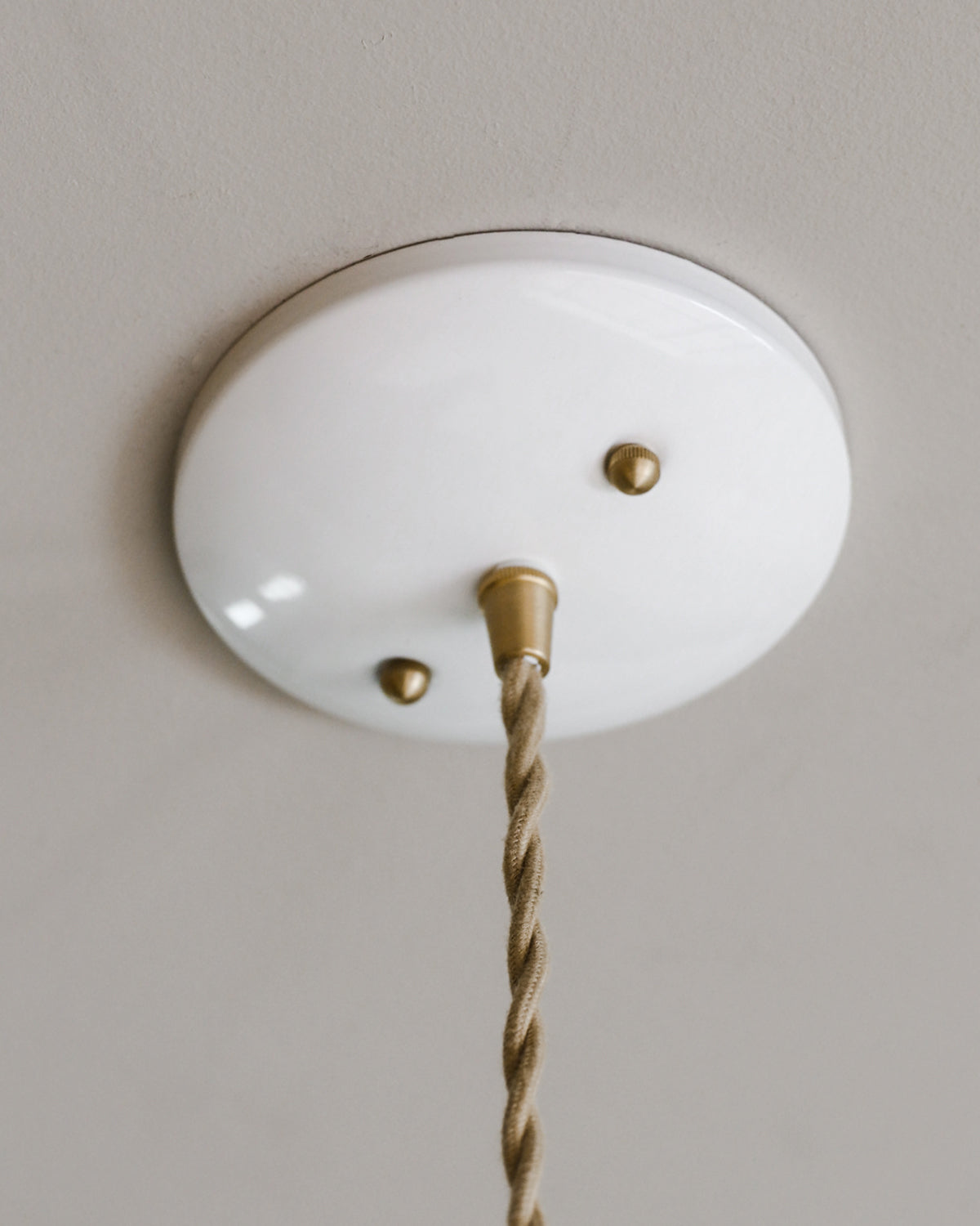 Edmund Pendant Light - 11" Almost Black Ceramic