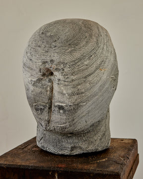 Carrara Marble Head Sculpture