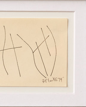 The 70s Abstract Drawings 5 & 6