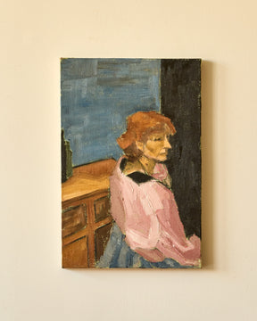 Portrait of Figure in Pink