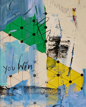 "I Win - You Win" Diptych by Stephen Heigh