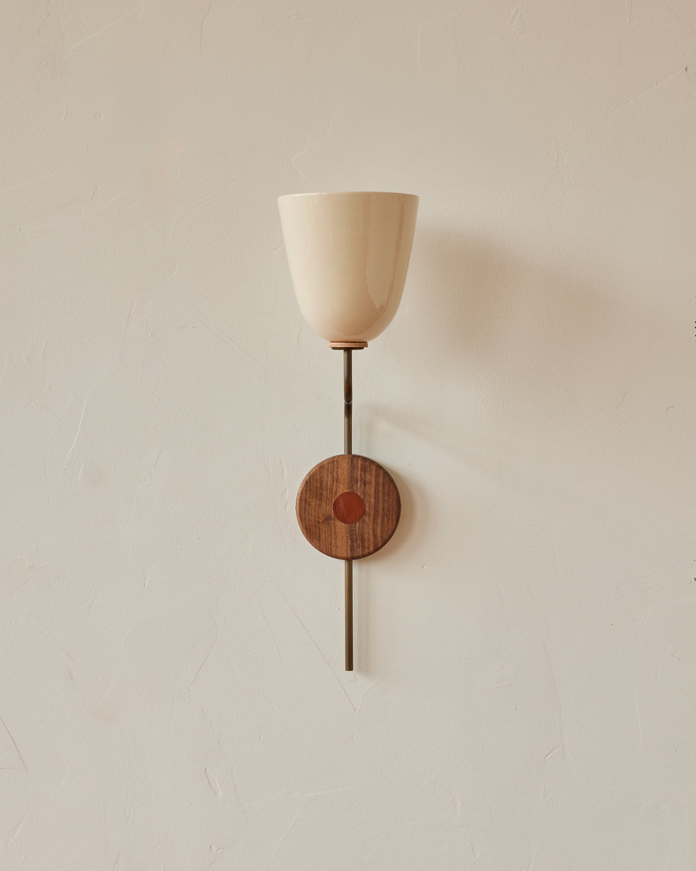 #shade-finish_cream #Metal-+-Wood-Finish_Antique Brass / Black Walnut #wiring_hardwired