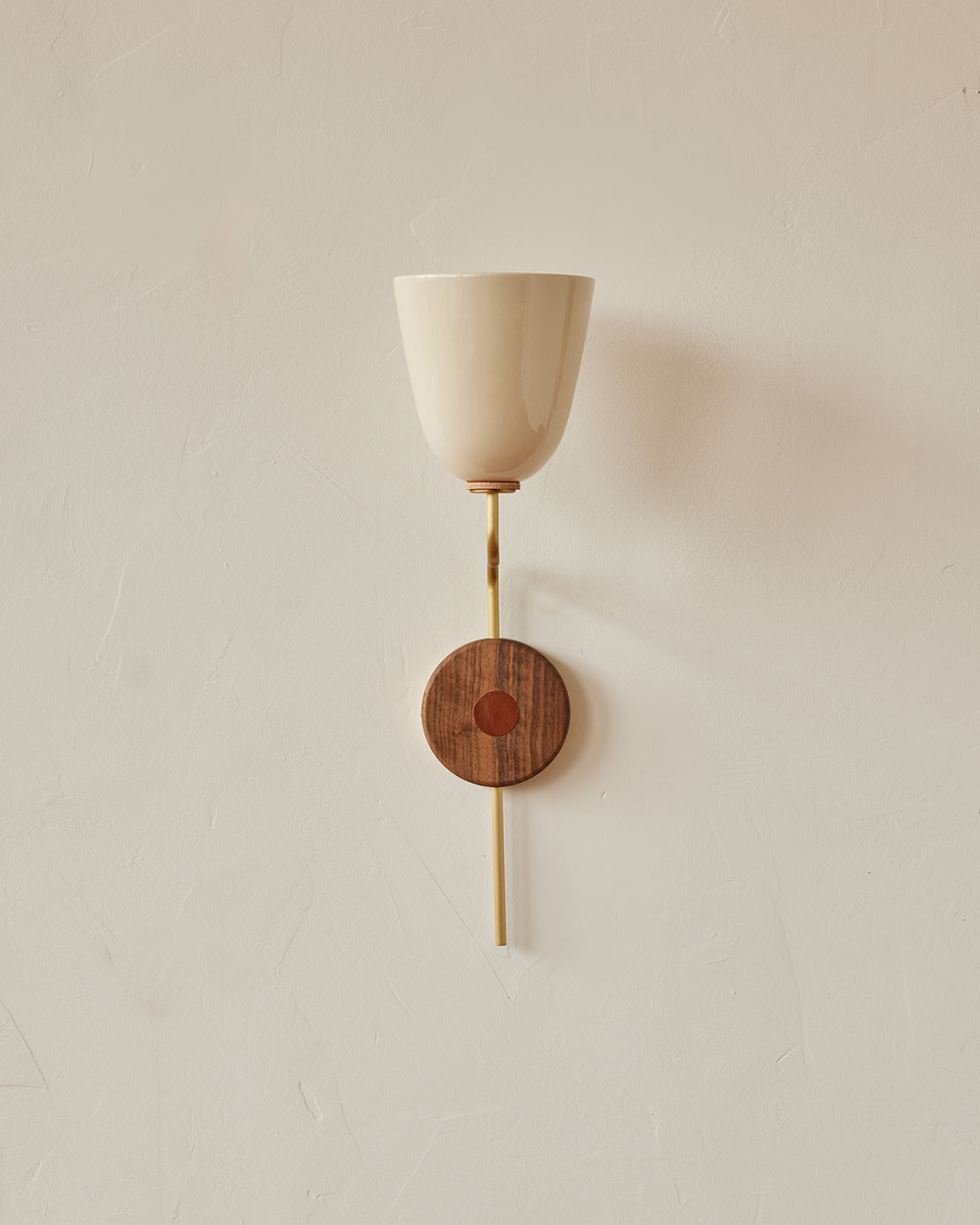 #shade-finish_cream #Metal-+-Wood-Finish_Satin Brass / Black Walnut #wiring_hardwired
