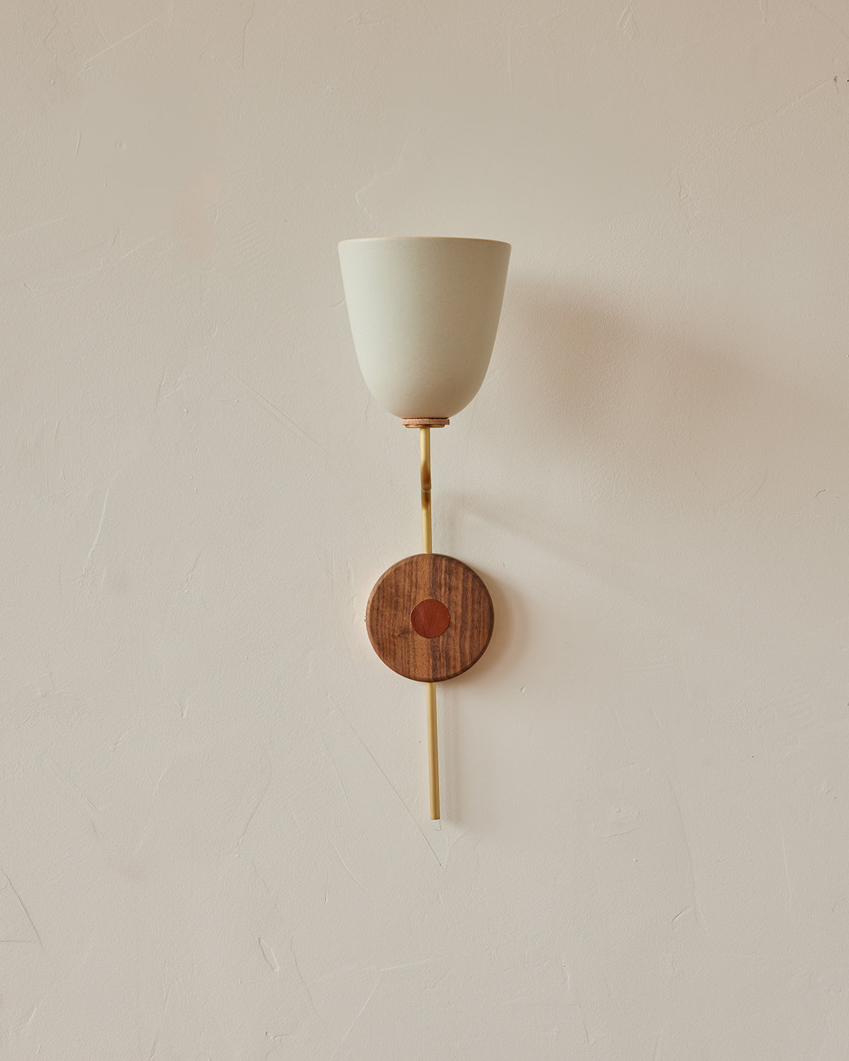 #shade-finish_robin's egg #Metal-+-Wood-Finish_Satin Brass / Black Walnut #wiring_hardwired