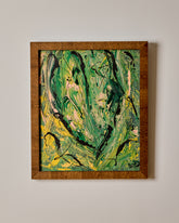 Green + Yellow Abstract