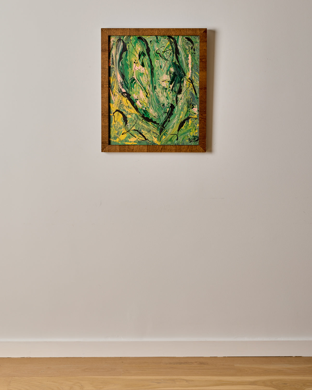 Green + Yellow Abstract