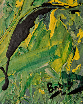 Green + Yellow Abstract