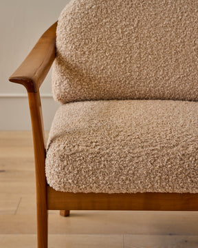 Pair of 1960s Teddy Armchairs