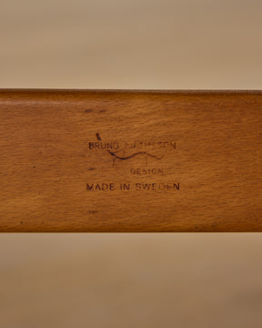 Pair of 'Eva' Beech Easy Chairs