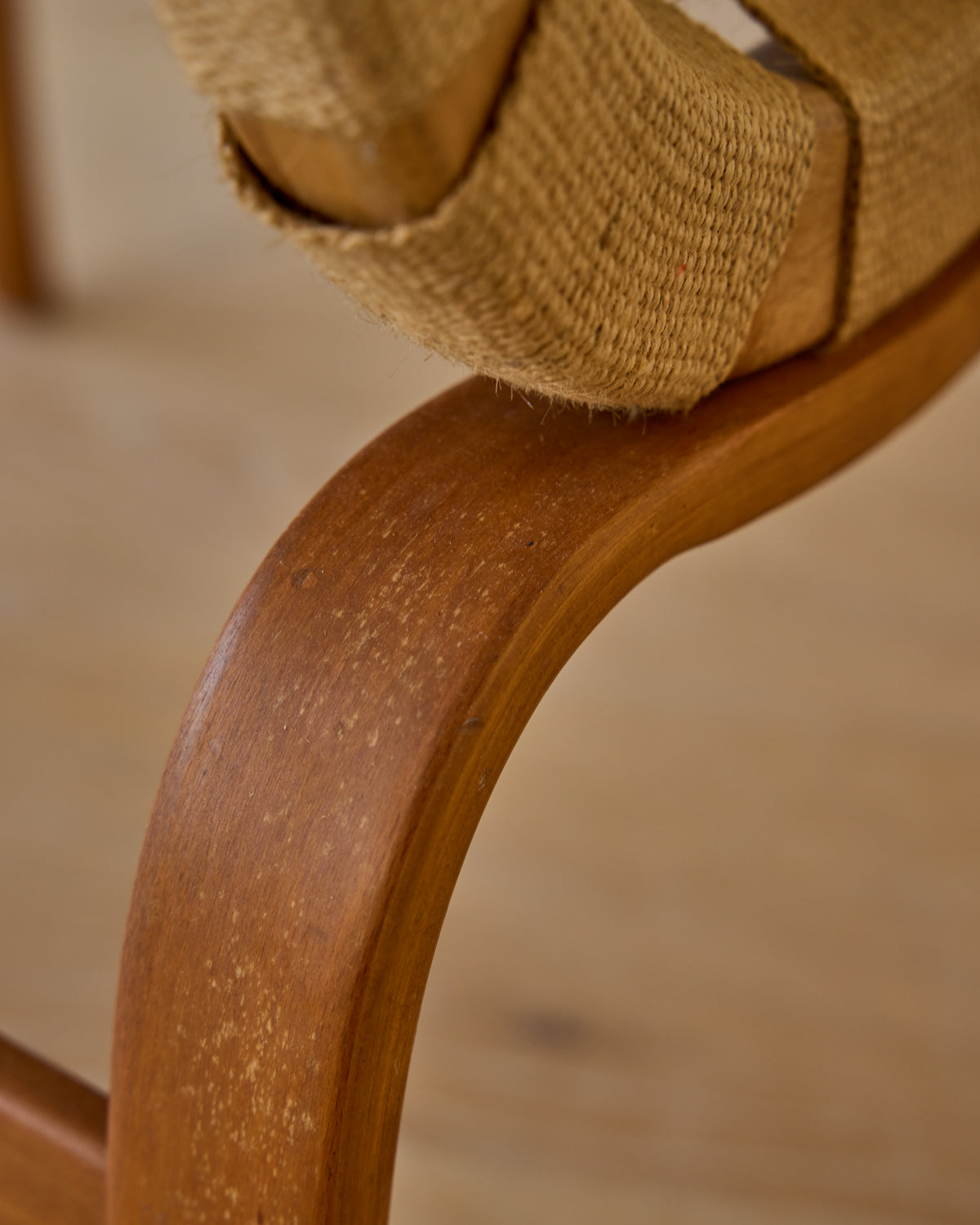 Pair of 'Eva' Beech Easy Chairs