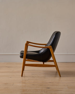 Oak Frame Easy Chair