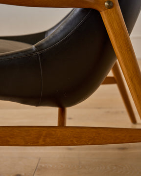 Oak Frame Easy Chair