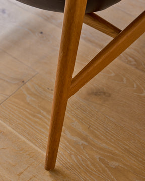 Oak Frame Easy Chair