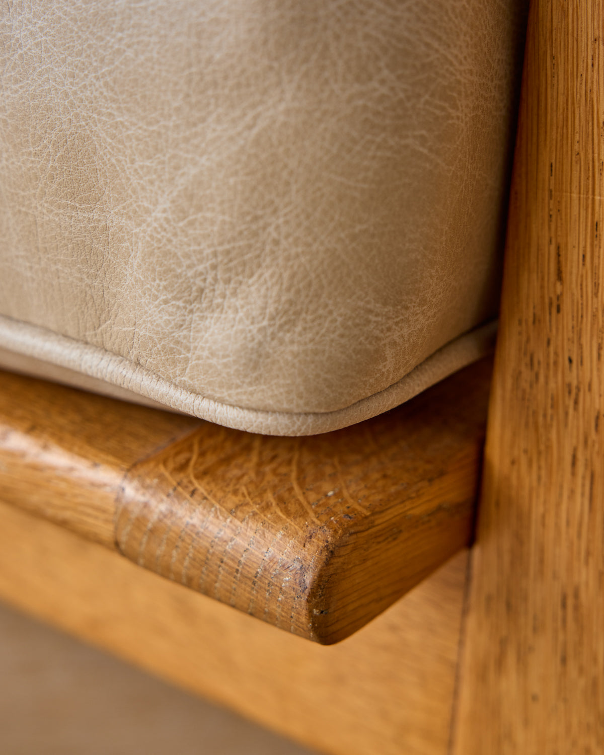 Shopmade Lounge Chair in Au Lait Leather