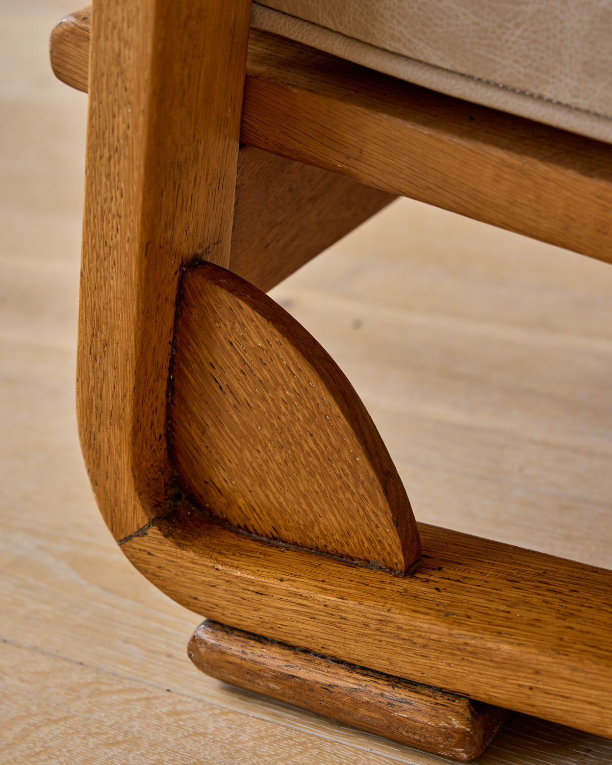 Shopmade Lounge Chair in Au Lait Leather