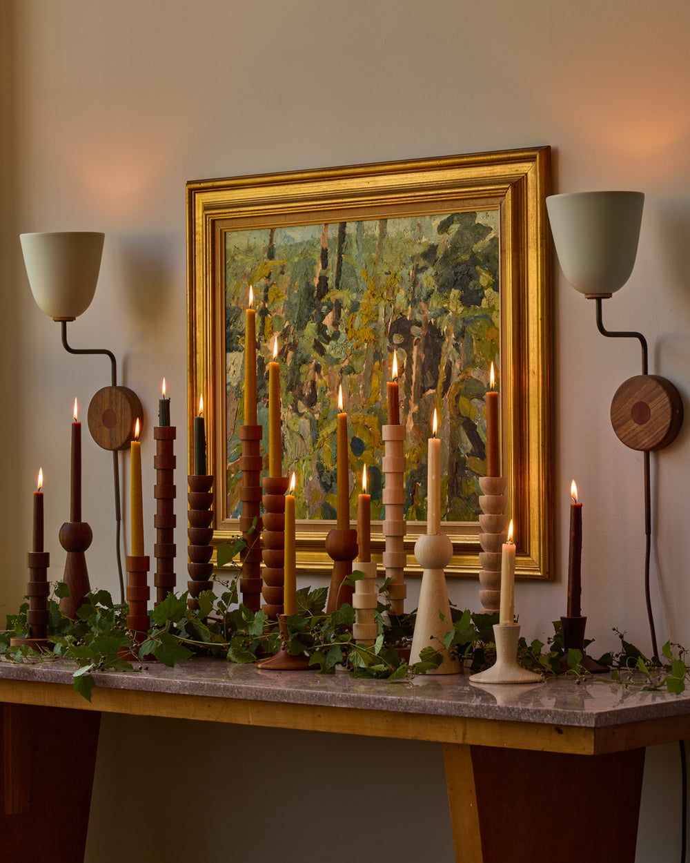 Maple Candle Holder