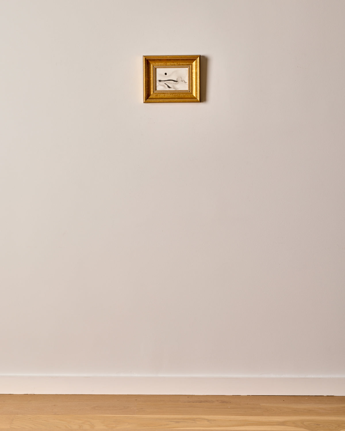 Abstract in Gold Frame VIII