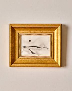 Abstract in Gold Frame VIII