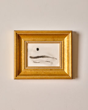 Abstract in Gold Frame VII