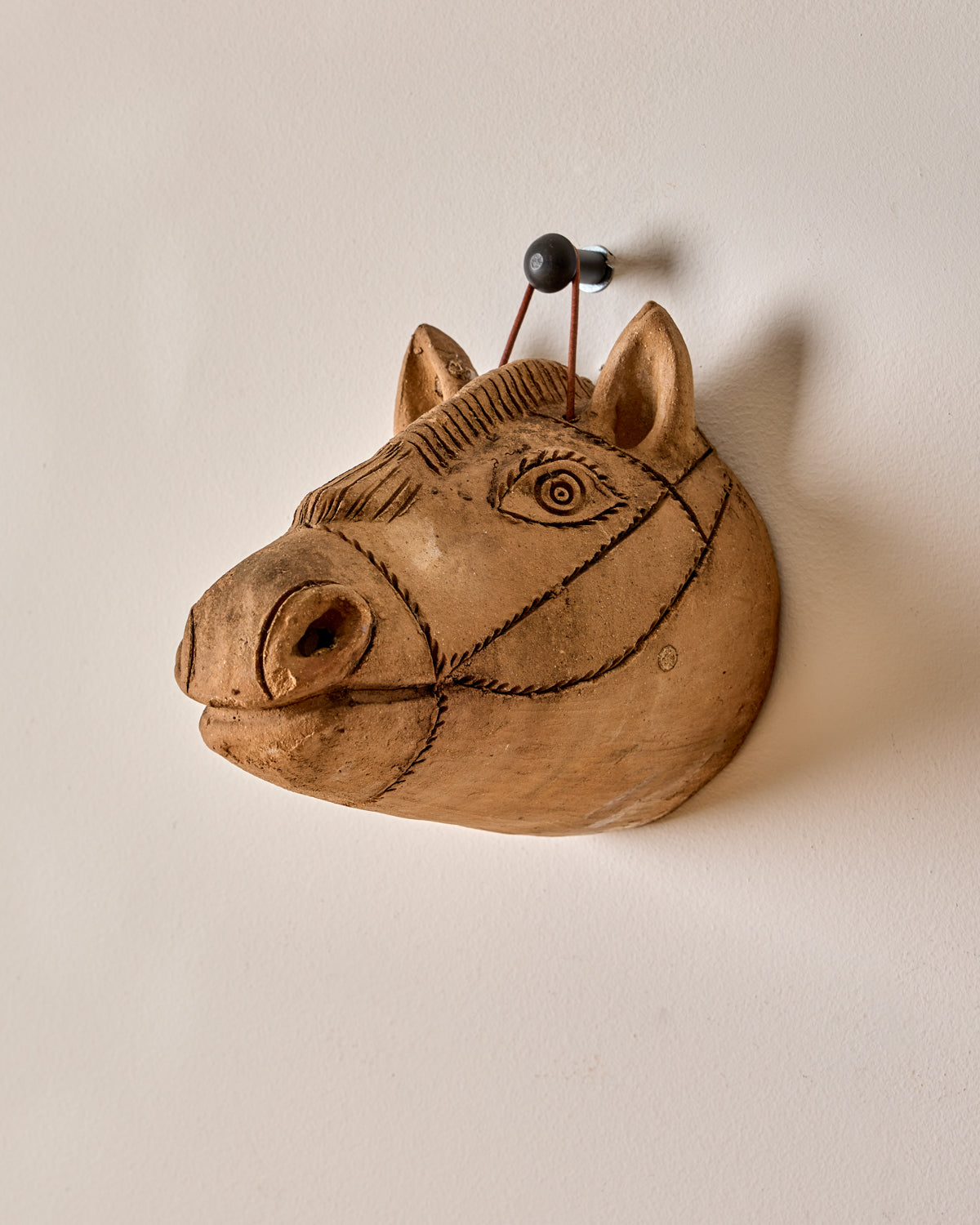 Ceramic Horse Wall Sculpture