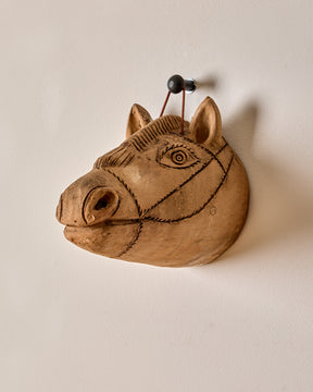 Ceramic Horse Wall Sculpture
