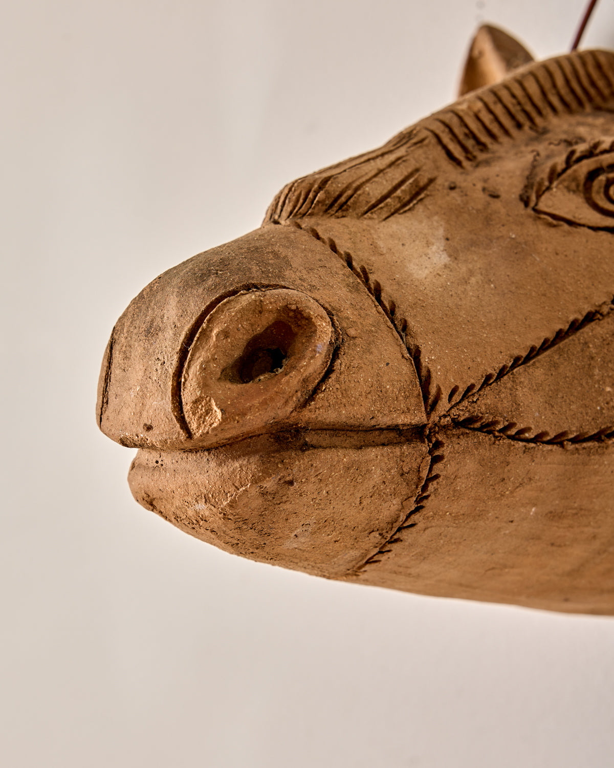 Ceramic Horse Wall Sculpture