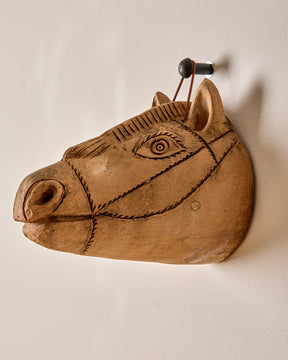 Ceramic Horse Wall Sculpture