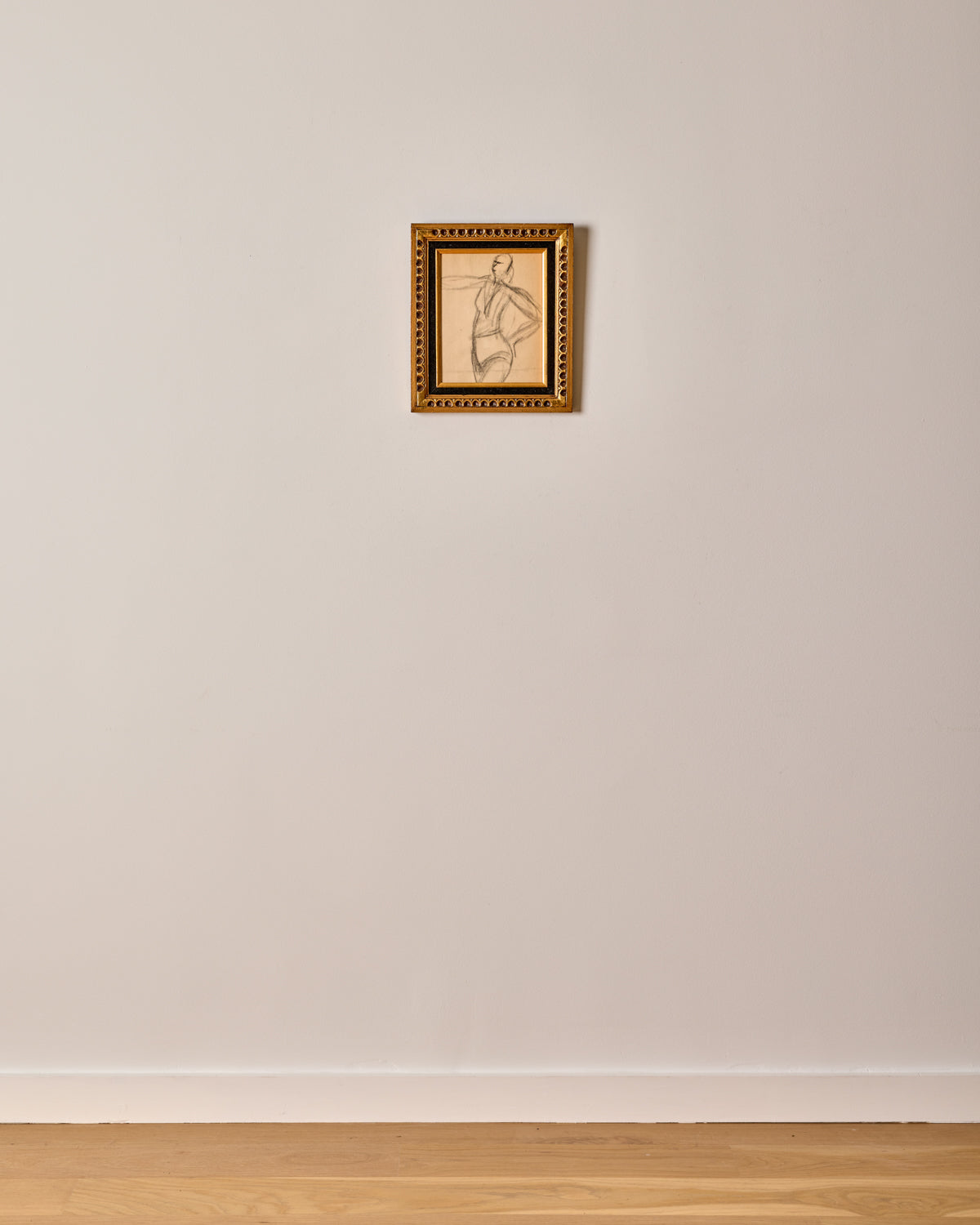 Charcoal Figure Study - Arching