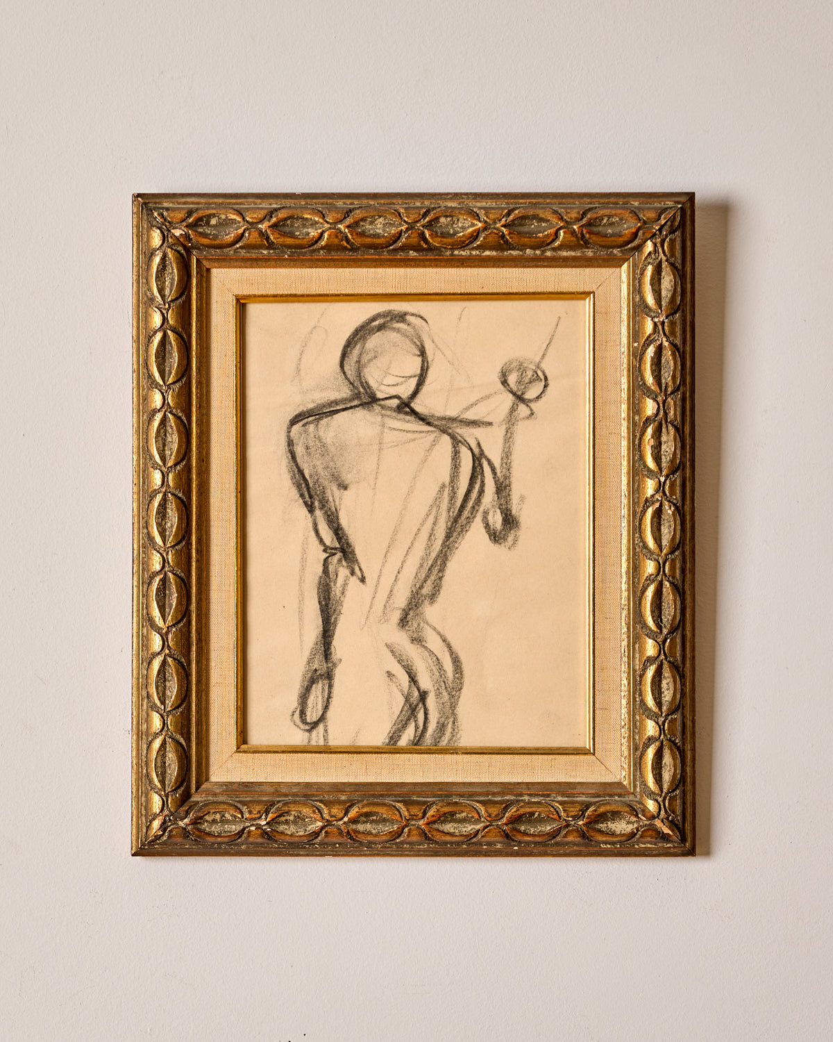 Figure Study in Graphite